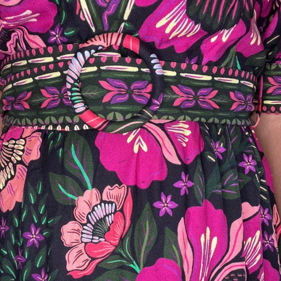 NWT FARM Rio Flowers Garden Maxi Dress (S) - Picture 8 of 10